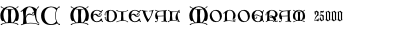 MFC Medieval Monogram 25000 Impressions